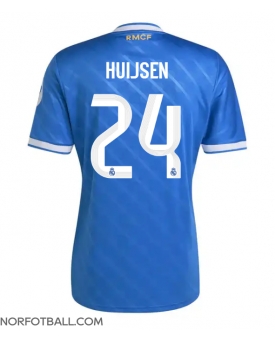 Billige Fotballdrakt Real Madrid Dean Huijsen #24 Replika Tredjedrakt 2025-26 Kortermet Billige Fotballdrakt Real Madrid Dean Huijsen #24 Replika Tredjedrakt 2025-26 Kortermet